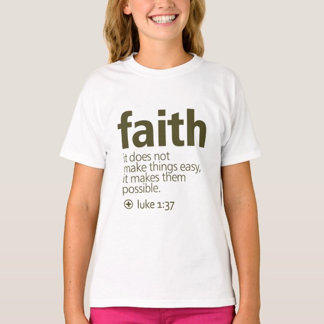 Camiseta Fé (Frente)