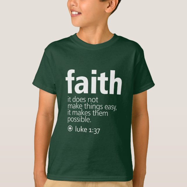 Camiseta Fé (Frente)