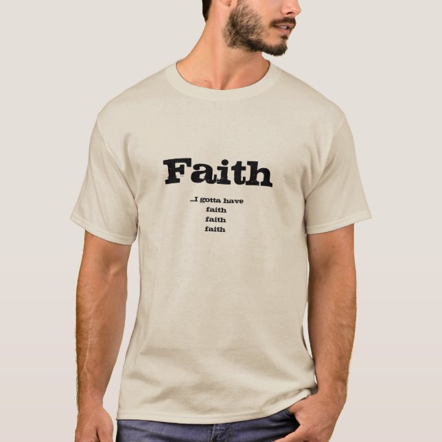 Camiseta Fé (Frente)