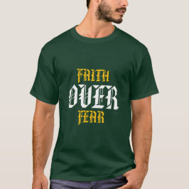 Camiseta Fé Acima do Medo