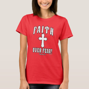 Camiseta Fé Acima do Medo Salmo 56:3