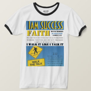CAMISETA FÉ COM OBRAS