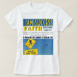 CAMISETA FÉ COM OBRAS
