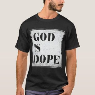 Camiseta Fé Cristã Engraçado Acredita Que É Deus Dop