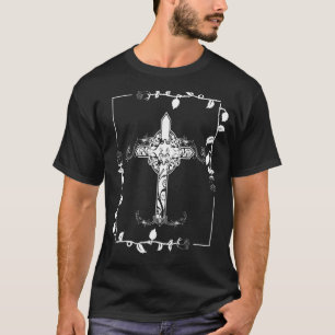Camiseta Fé Cristã Jesus Religião Católica Espinhos e