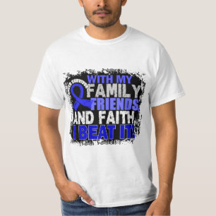 Camiseta Fé dos amigos da família do sobrevivente do canc