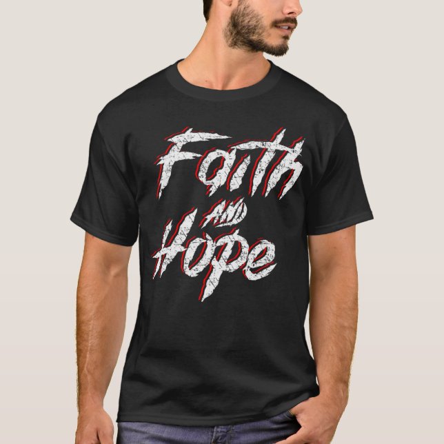 Camiseta Fé e esperança (Frente)