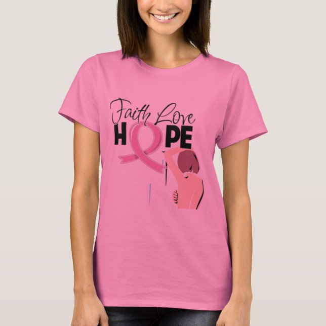 Camiseta fé e esperança (Frente)