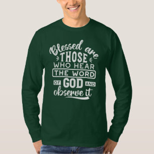 Camiseta Fé e Obediência – Escritura Inspiradora