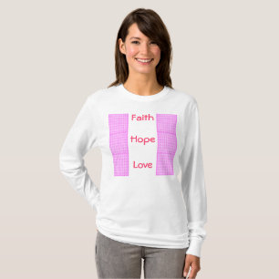 Camiseta Fé, Esperança + Amor