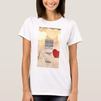CAMISETA FÉ, ESPERANÇA E AMOR