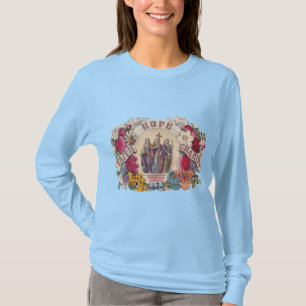 Camiseta Fé, esperança e caridade virtudes teológicas