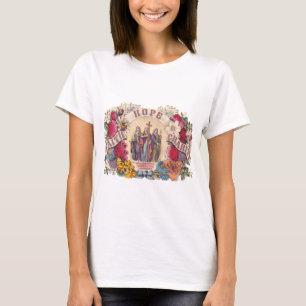Camiseta Fé, esperança e caridade virtudes teológicas