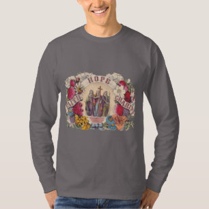 Camiseta Fé, esperança e caridade virtudes teológicas