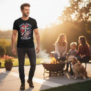 Camiseta Fé, Família, Liberdade