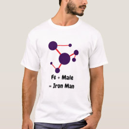 Camiseta Fe + Masculino Igual A Púrpura De Ferro