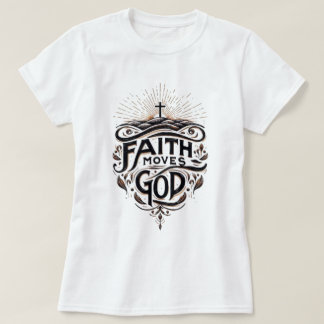 Camiseta Fé Movimenta Deus