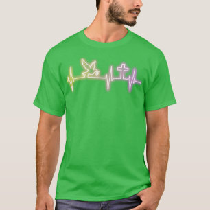 Camiseta Fé Religião Deus Bíblia Dizendo Presente Jesus 4