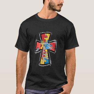 Camiseta Fé Santa Cruz Autismo Conscientização do Autismo
