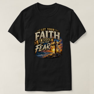 CAMISETA FÉ SOBRE MEDO