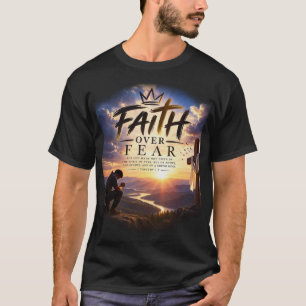 Camiseta Fé sobre Medo