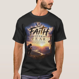 Camiseta Fé sobre Medo