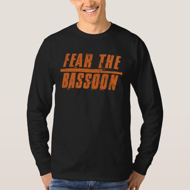 Camiseta Fear The Bassoon Bassoon (Frente)