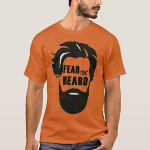 Camiseta fear the beard beard funny quote Gifts for Him Hus