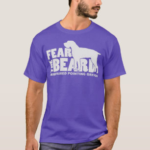 Camiseta Fear the Beard  Wirehaired Pointing Griffon Dog