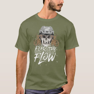 Camiseta Fear The Flow (hockey hair) T-Shirt