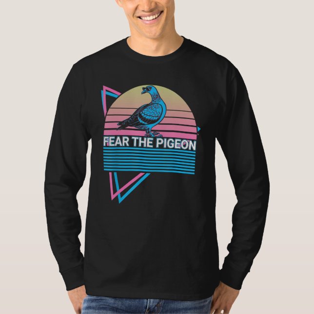 Camiseta Fear The Pigeon Fear The Pigeon Retro (Frente)