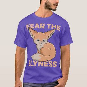 Camiseta Fear The Slyness Design For A Fennec Fo Lover Prem