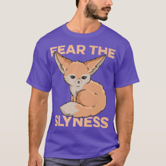 Camiseta Fear The Slyness Design For A Fennec Fo Lover Prem