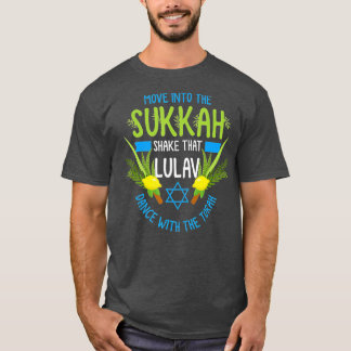 Camiseta Feast of Tabernacles with Lulav and Etrog or Sukko