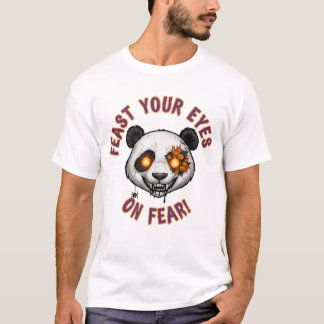 Camiseta Feast Your Eyes on Fear – Panda Terror de Hallowee