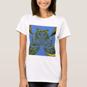 Camiseta Feather Fish Art Design
