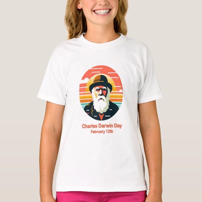 Camiseta Feb 12 Charles Darwin Day (Frente)