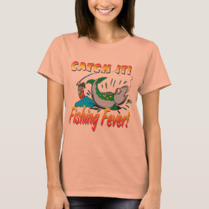 Camiseta Febre da pesca