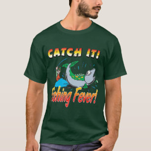 Camiseta Febre da pesca