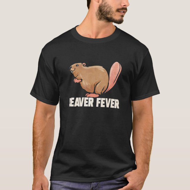 Camiseta Febre De Castor Para Animais Rodrívoros (Frente)