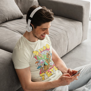 Camiseta Febre de Disco com Scooby e Shaggy