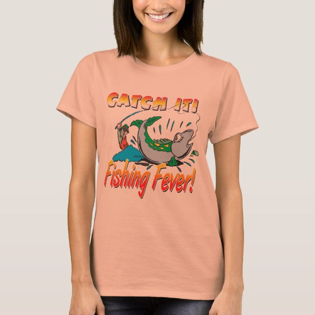 Camiseta Febre de pesca (Frente)