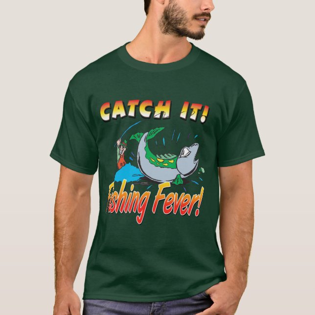 Camiseta Febre de pesca (Frente)