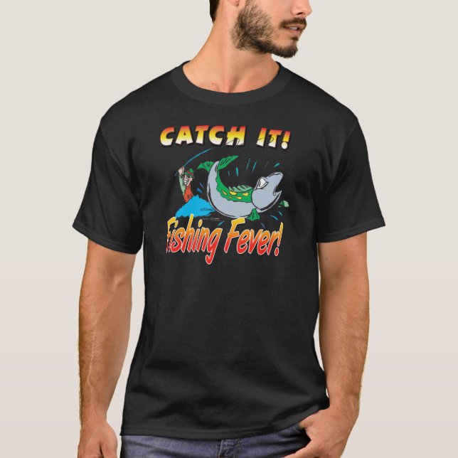 Camiseta Febre de pesca (Frente)
