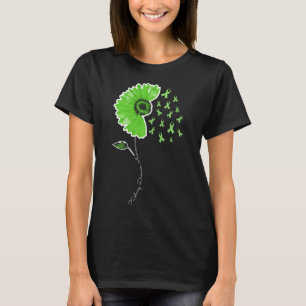 Camiseta Febre de Ribeirinhos Fita Verde Fita de Girassol
