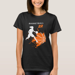 Camiseta Febre de Sketll Feminino Equipe Sketll Número 22 