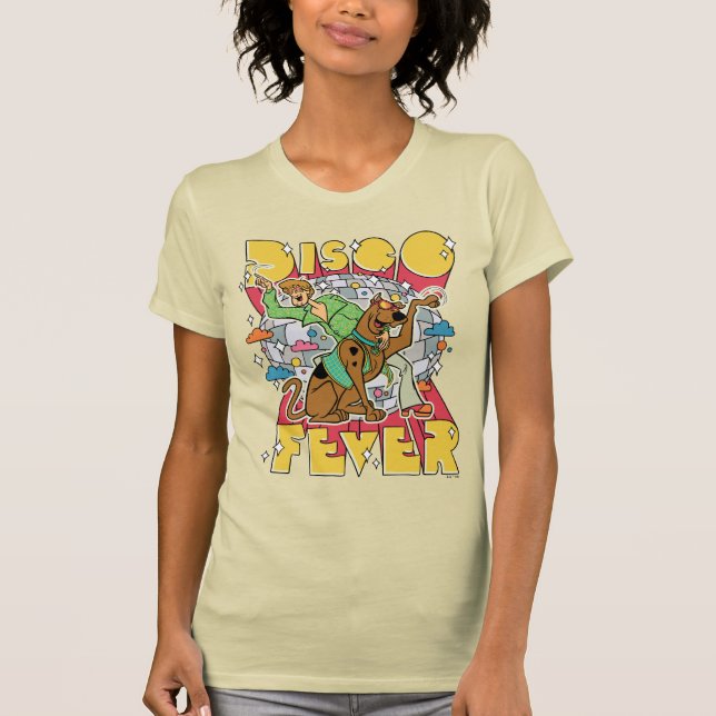 Camiseta Febre Disco com Scooby e Shaggy (Frente)