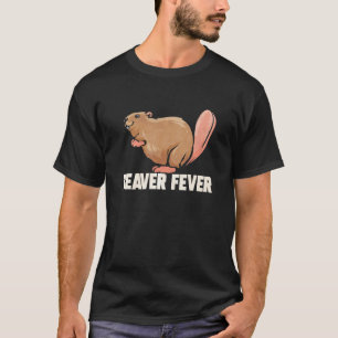 Camiseta Febre Do Beaver Para    BeaverAnimal Rodent