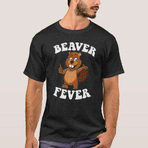 Camiseta Febre do Castor Barragem do Castor e Custo do Lenh