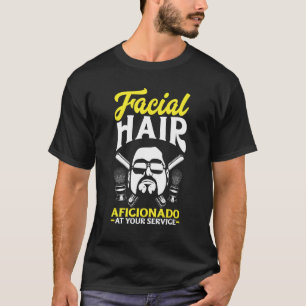 Camiseta Febre facial aficionado ao seu serviço